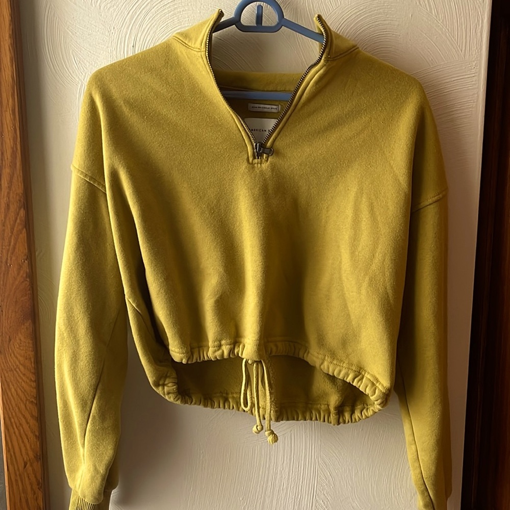 American Eagle Half Zip Crop⭐️